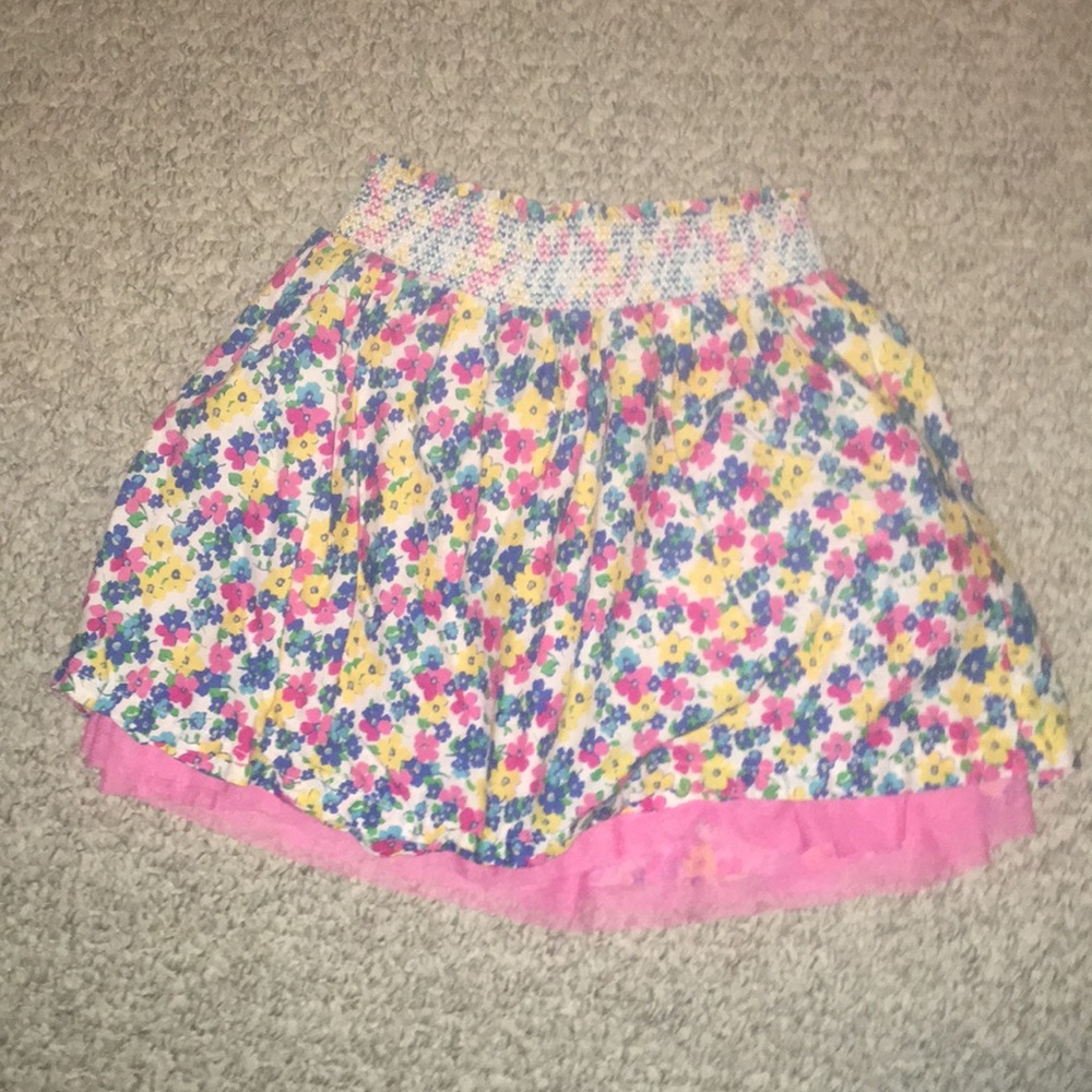 💋🎉flowered skirt with shorts  liner